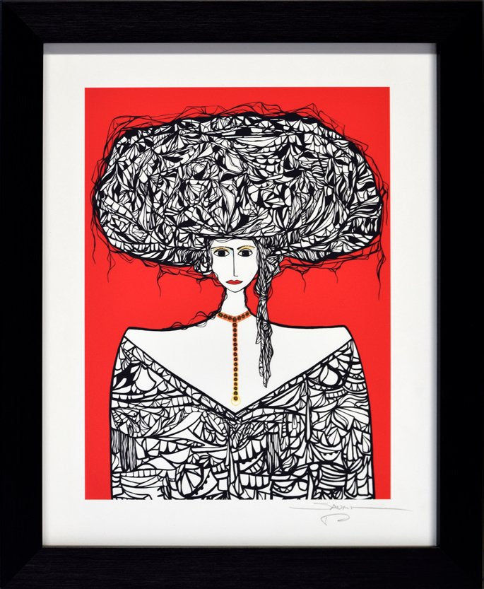 SERIGRAPH SIGNED BY ARTIST AND FRAME #MD2021003